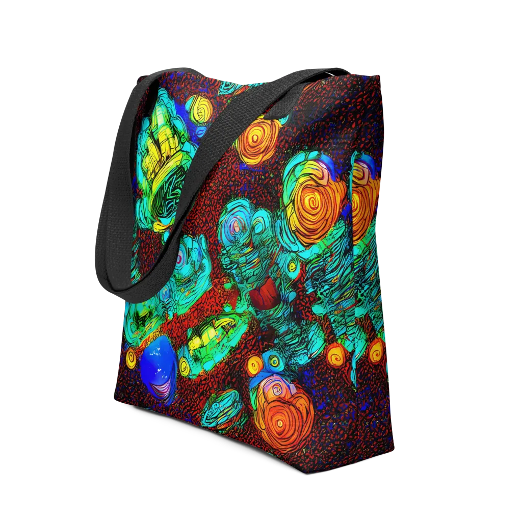 Chromatic Reef on Tote Bag — Front