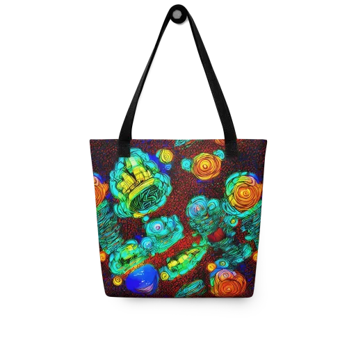 Chromatic Reef on a Tote Bag