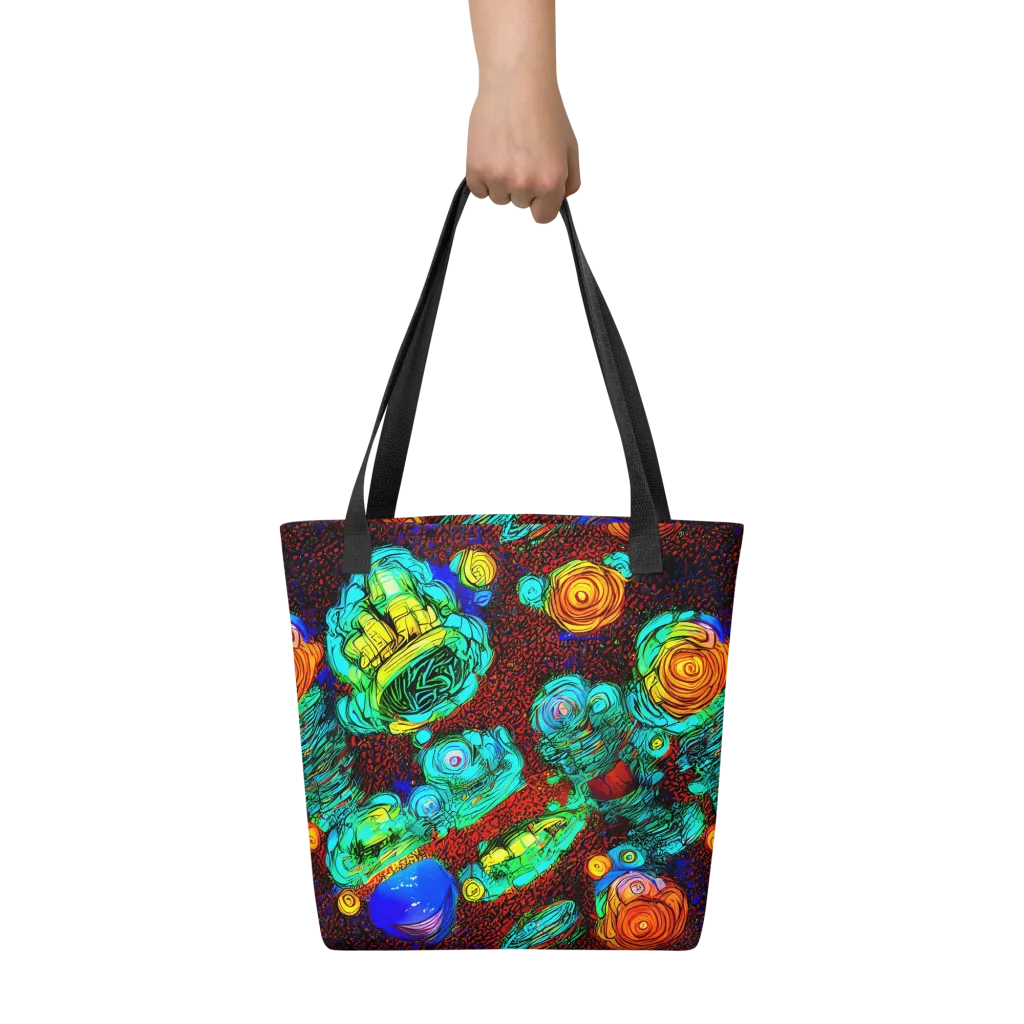Chromatic Reef on Tote Bag — Front