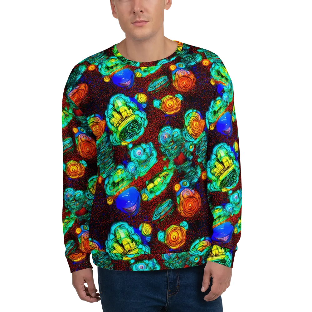 Chromatic Reef on Sweatshirt — Front