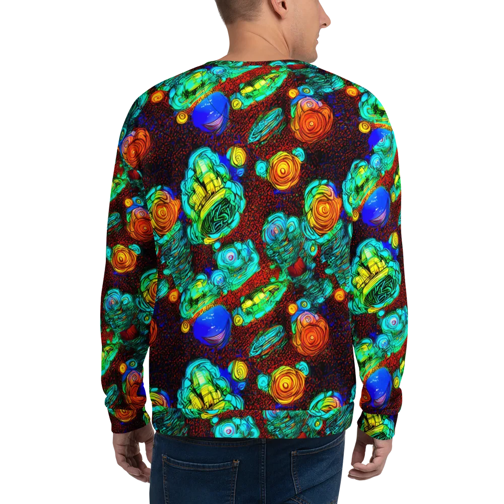 Chromatic Reef on Sweatshirt — Back
