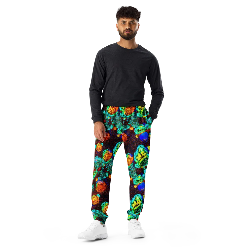 Chromatic Reef on Men's Joggers — Front