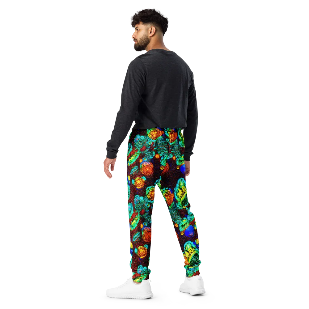 Chromatic Reef on Men's Joggers — Back