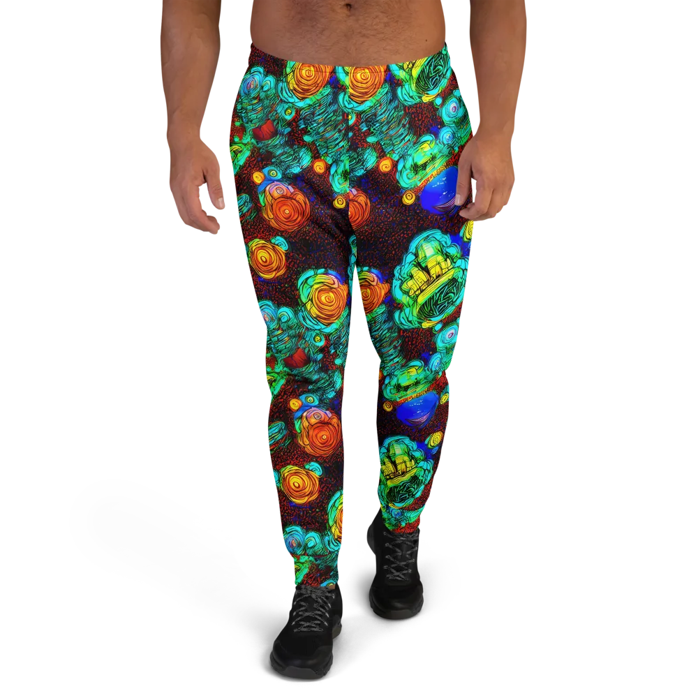 Chromatic Reef on Men's Joggers — Front
