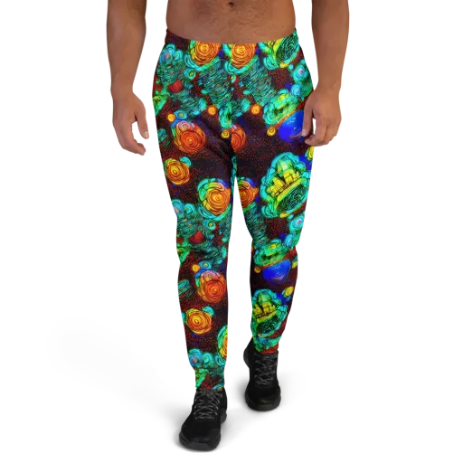 Chromatic Reef on a Men's Joggers