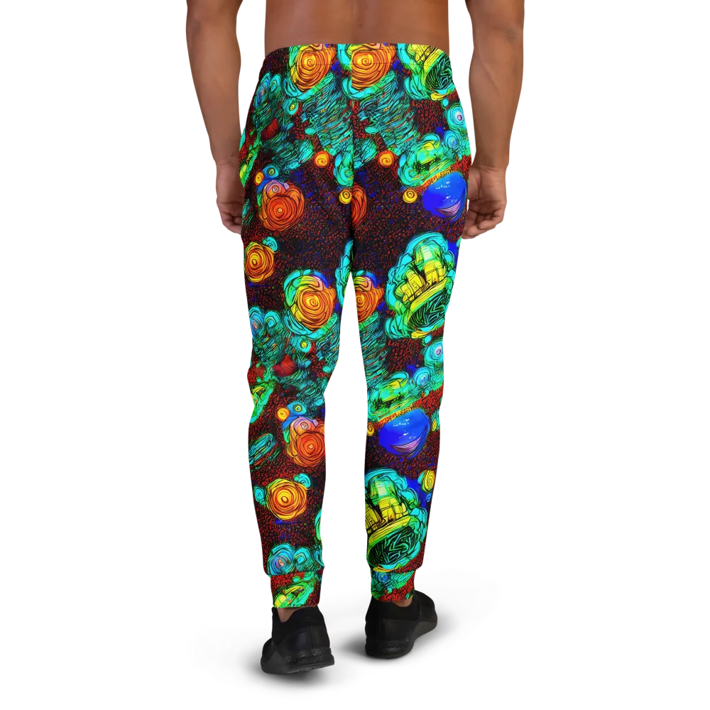 Chromatic Reef on Men's Joggers — Back