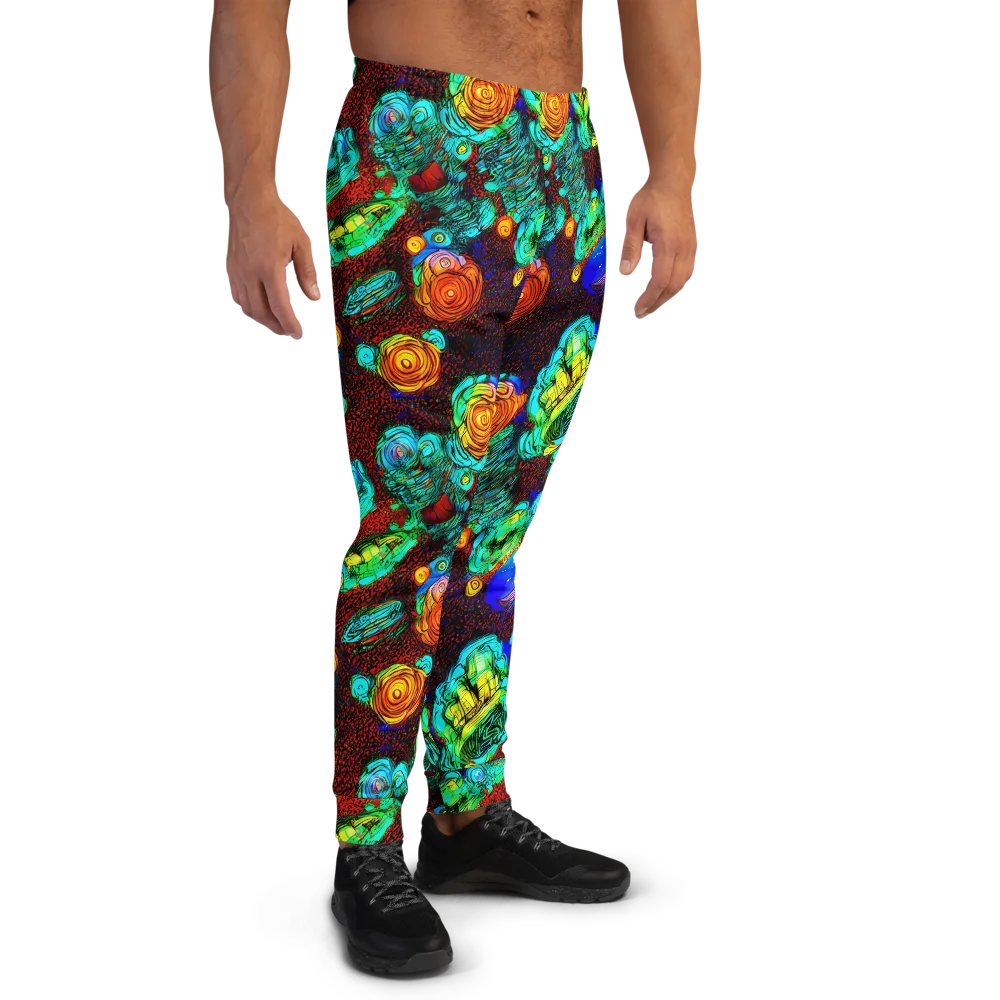 Chromatic Reef on Men's Joggers — Right