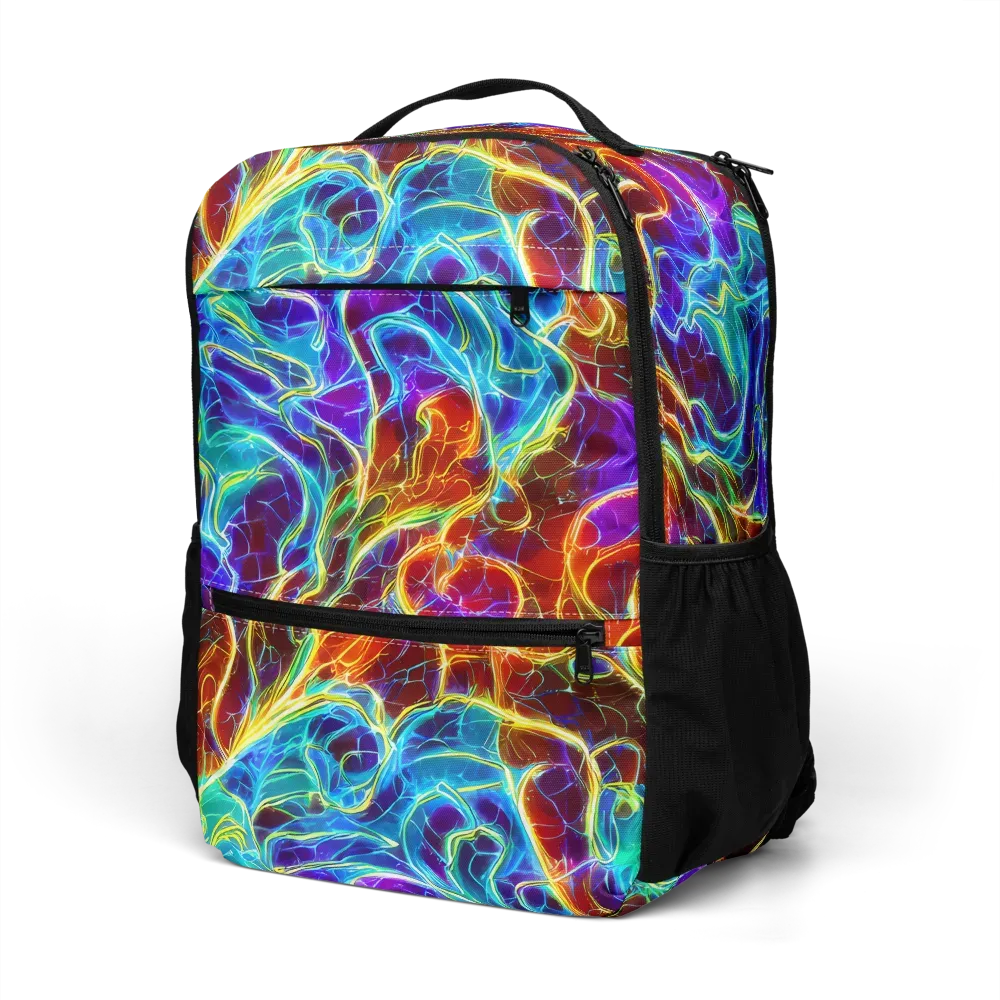 Aurora Fracture on Utility Backpack — Left Front