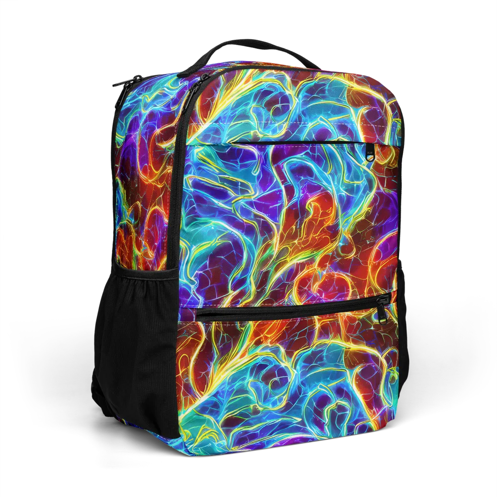 Aurora Fracture on Utility Backpack — Right Front