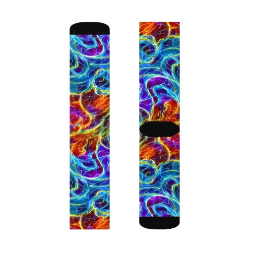 Aurora Fracture on a Socks