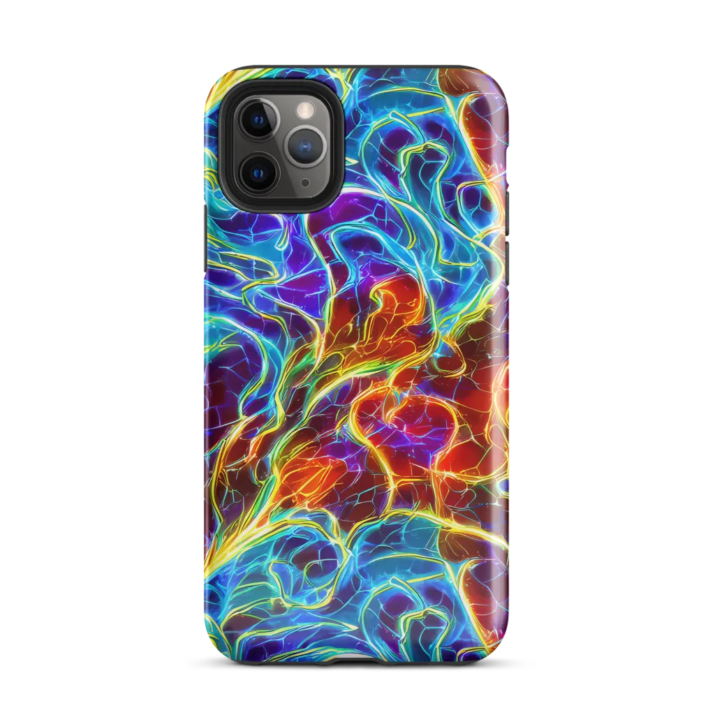 Aurora Fracture on Tough Case for iPhone® — Front