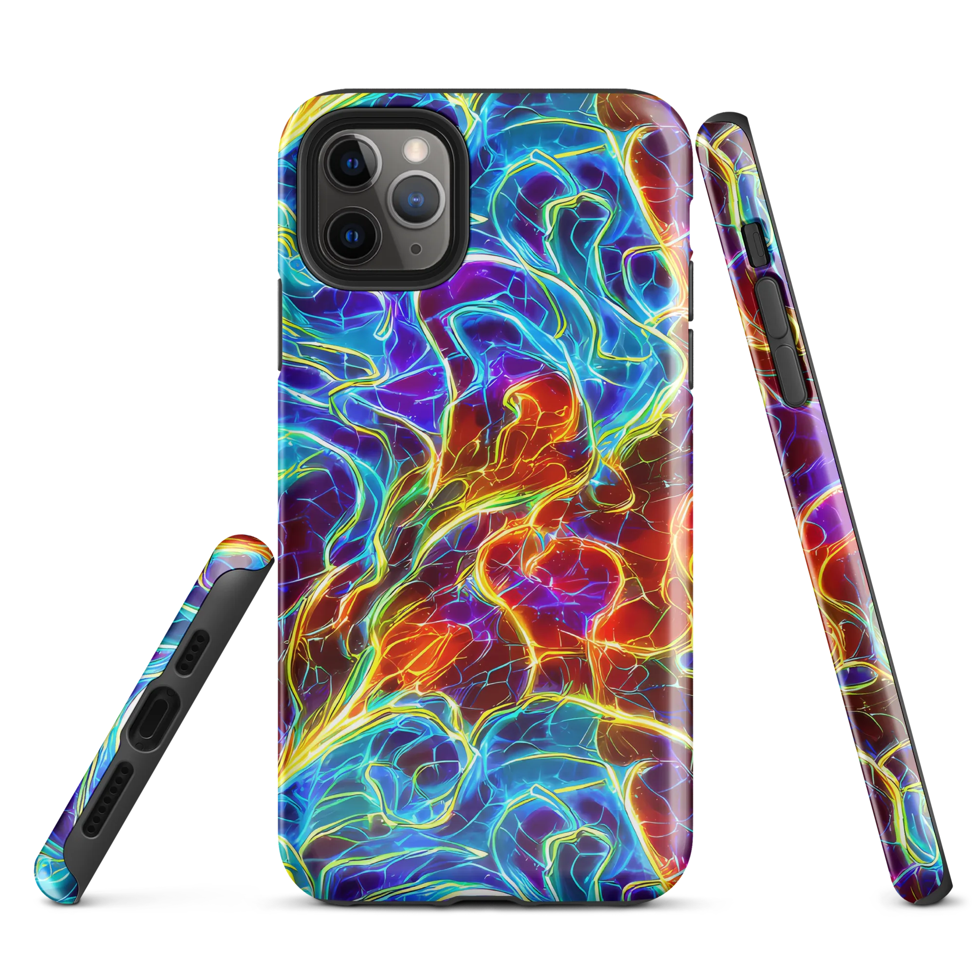 Aurora Fracture on Tough Case for iPhone® — Front