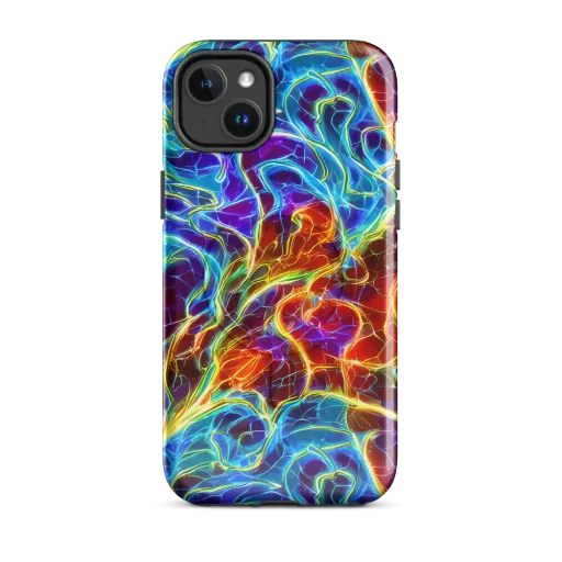 Aurora Fracture on a MagSafe Tough Case for iPhone®