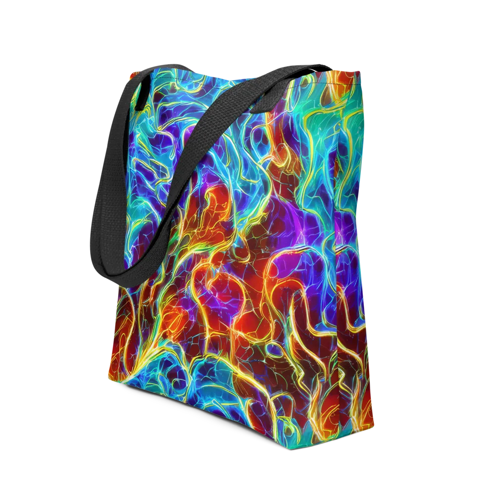 Aurora Fracture on Tote Bag — Front