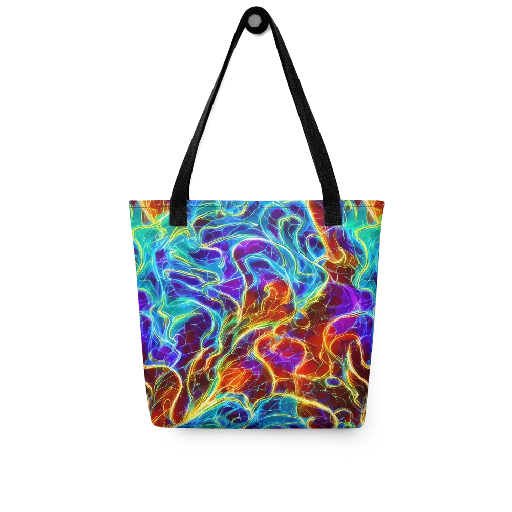 Aurora Fracture on Tote Bag — Front