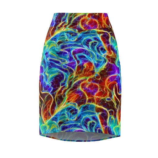 Aurora Fracture on a Pencil Skirt