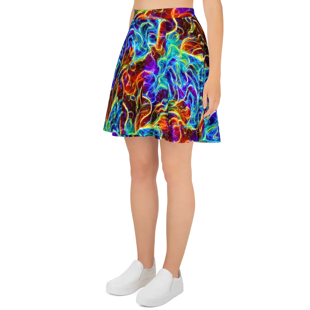 Aurora Fracture on Skater Skirt — Left