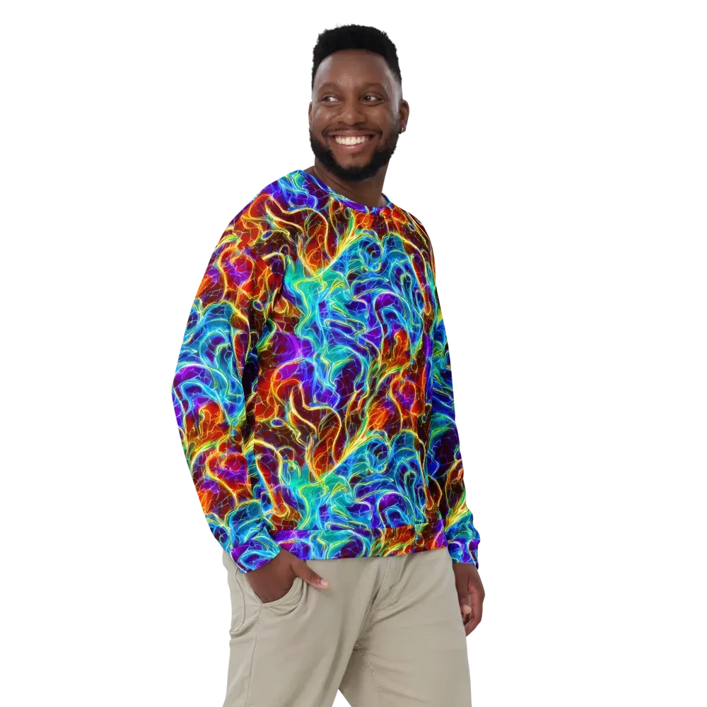 Aurora Fracture on Sweatshirt — Front