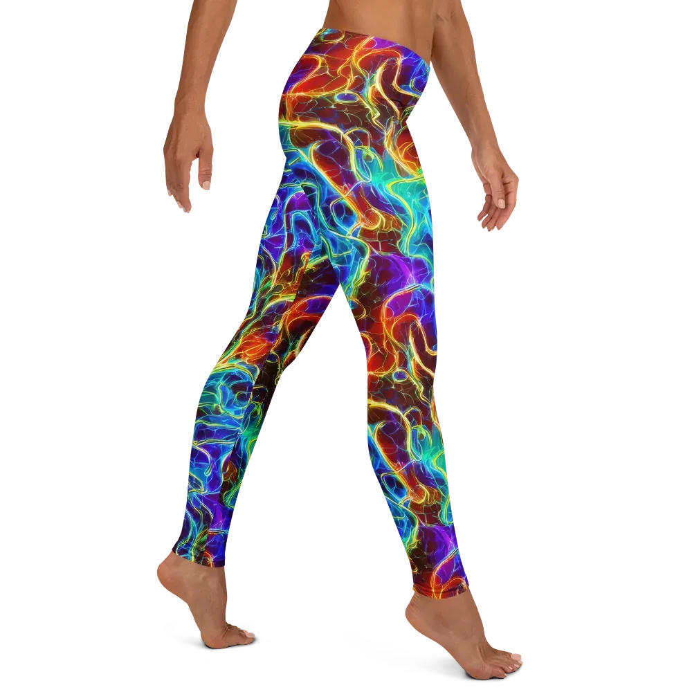 Aurora Fracture on Leggings — Right