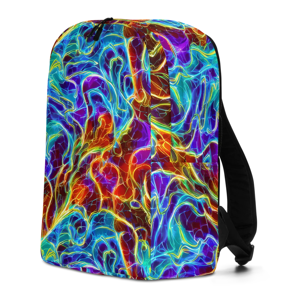 Aurora Fracture on Minimalist Backpack — Left