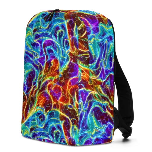 Aurora Fracture on a Minimalist Backpack