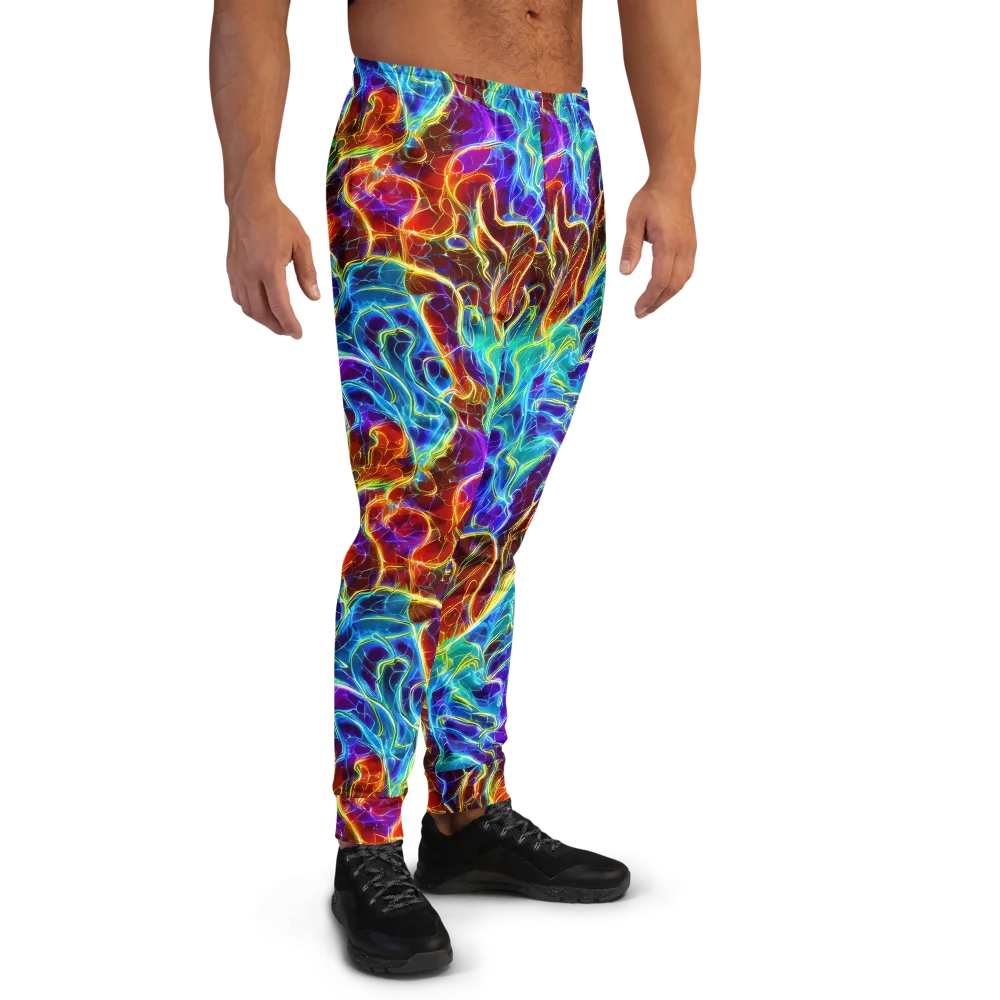 Aurora Fracture on Men's Joggers — Right