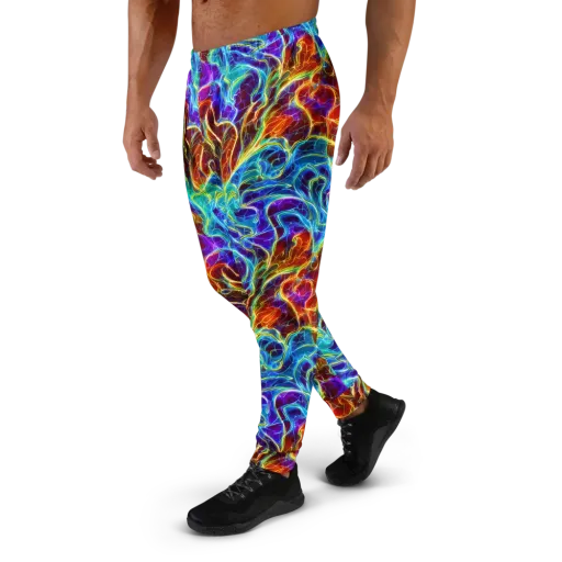 Aurora Fracture on a Men's Joggers