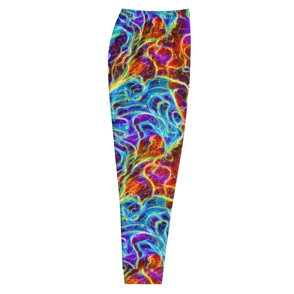 Aurora Fracture on Men's Joggers — Right