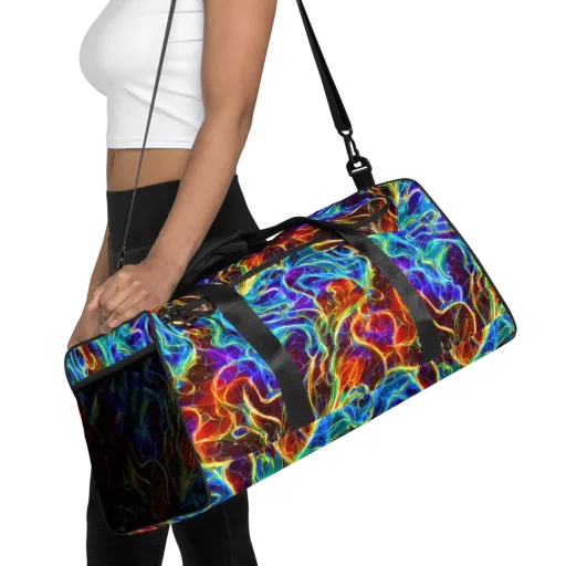 Aurora Fracture on a Duffle Bag