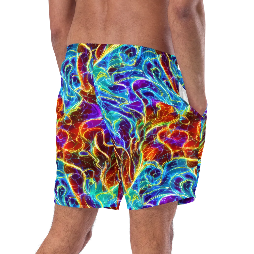 Aurora Fracture on Swim Trunks — Right Back