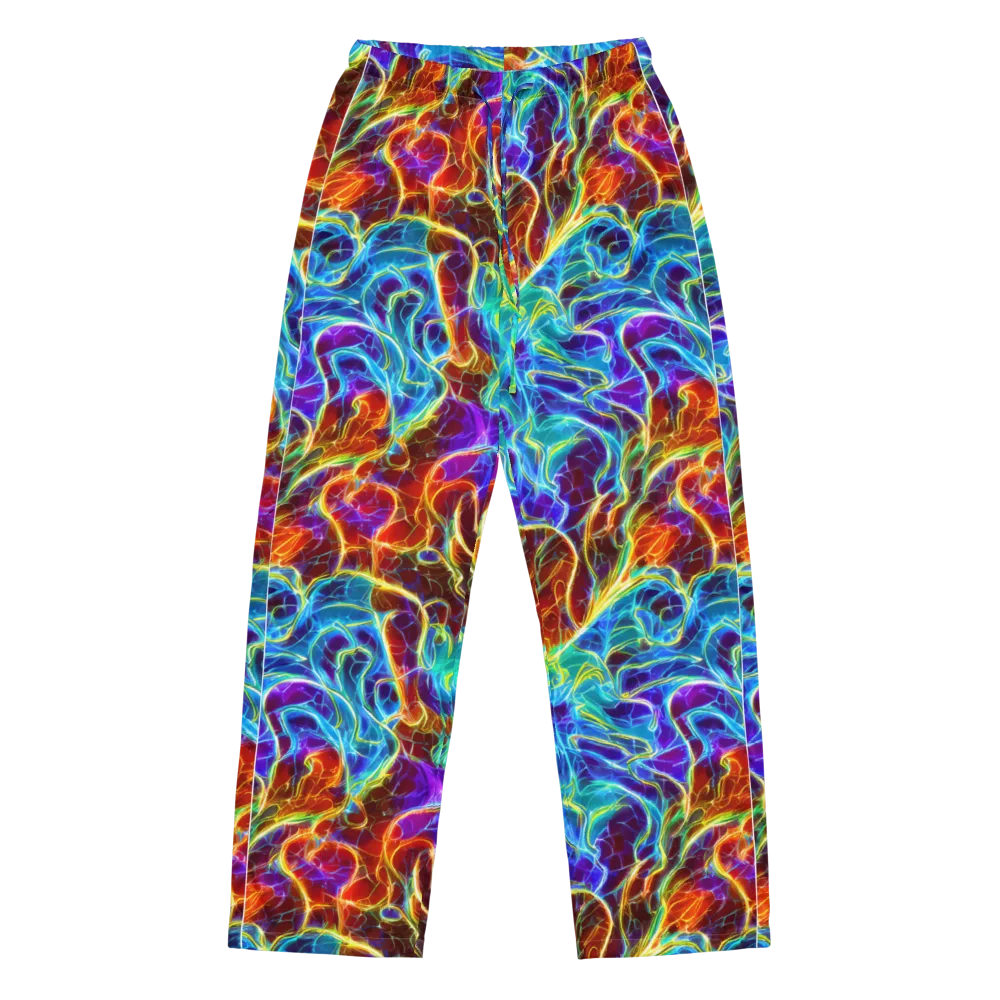 Aurora Fracture on Women's Pajama Pants — Front