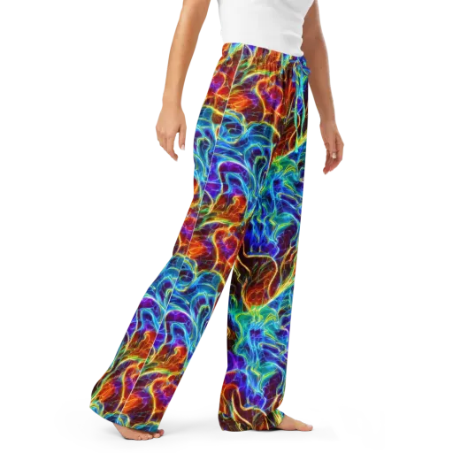 Aurora Fracture on a Women's Pajama Pants