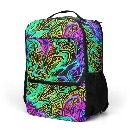 Laser Menagerie on a Utility Backpack