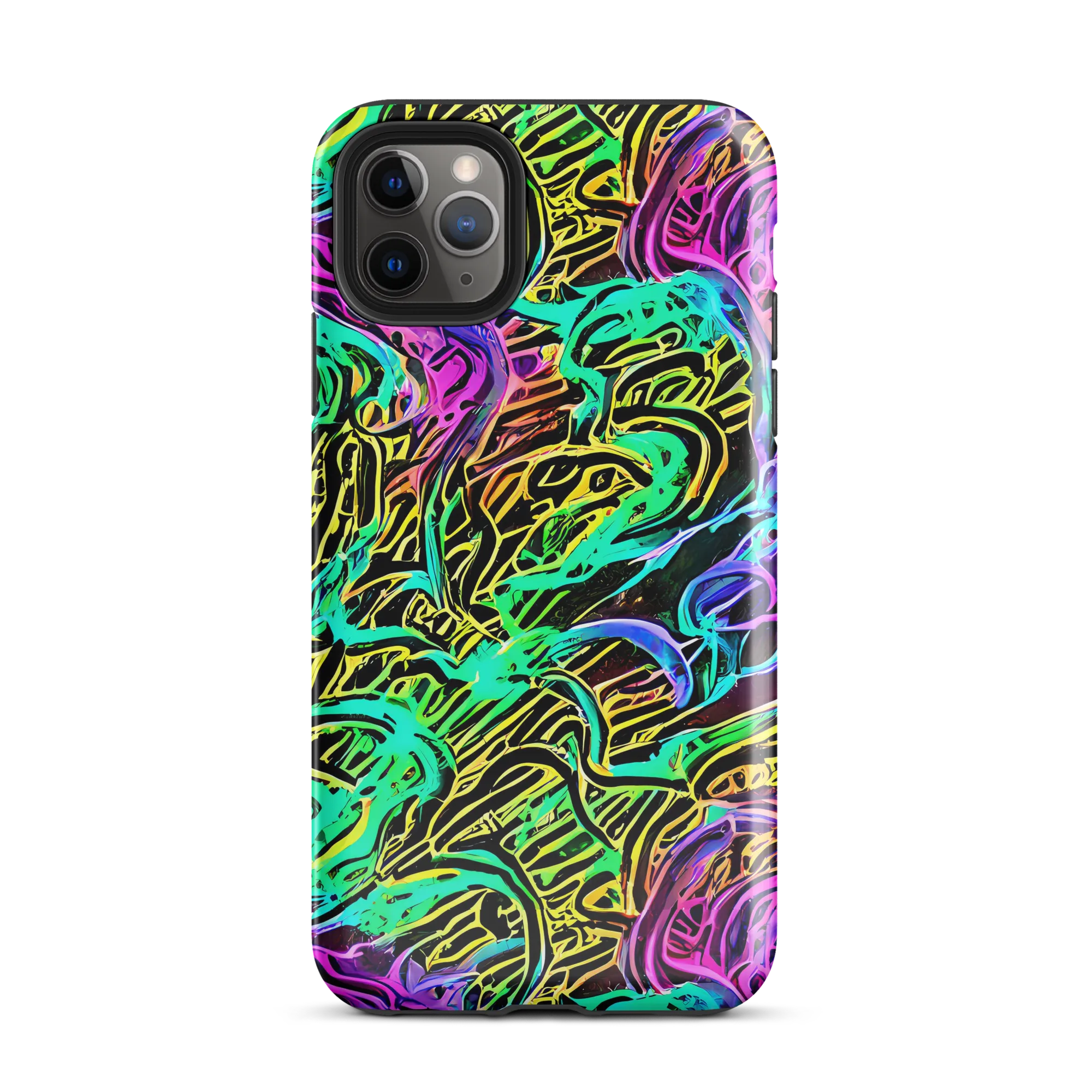 Laser Menagerie on Tough Case for iPhone® — Front