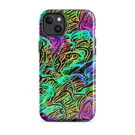 Laser Menagerie on a MagSafe Tough Case for iPhone®