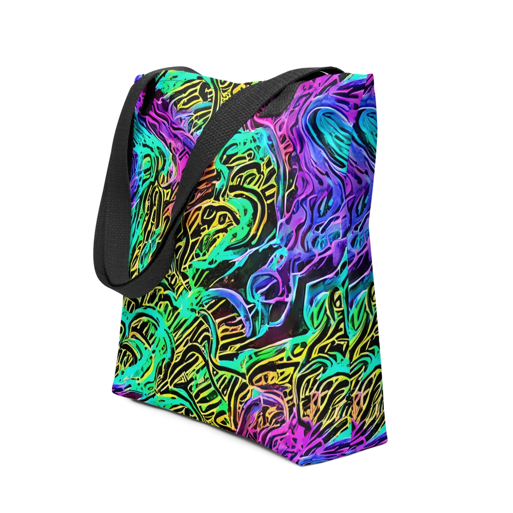 Laser Menagerie on Tote Bag — Front