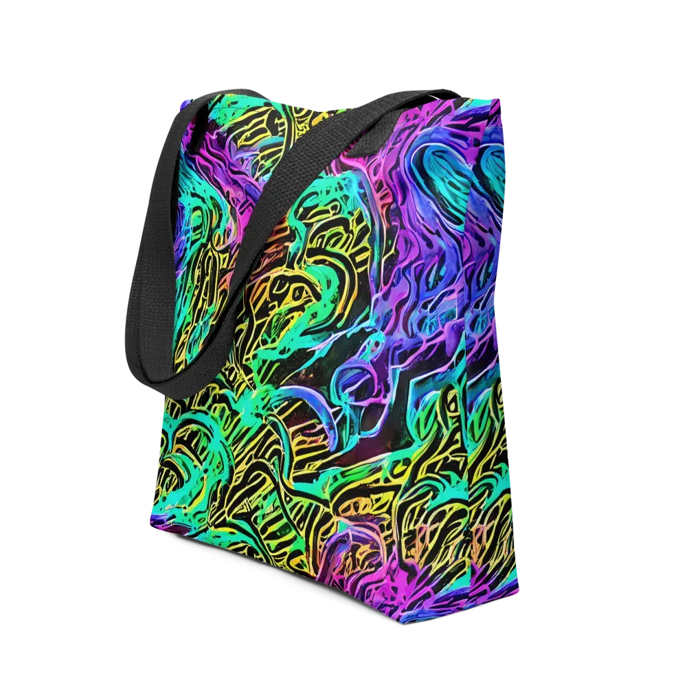 Laser Menagerie on Tote Bag — Front