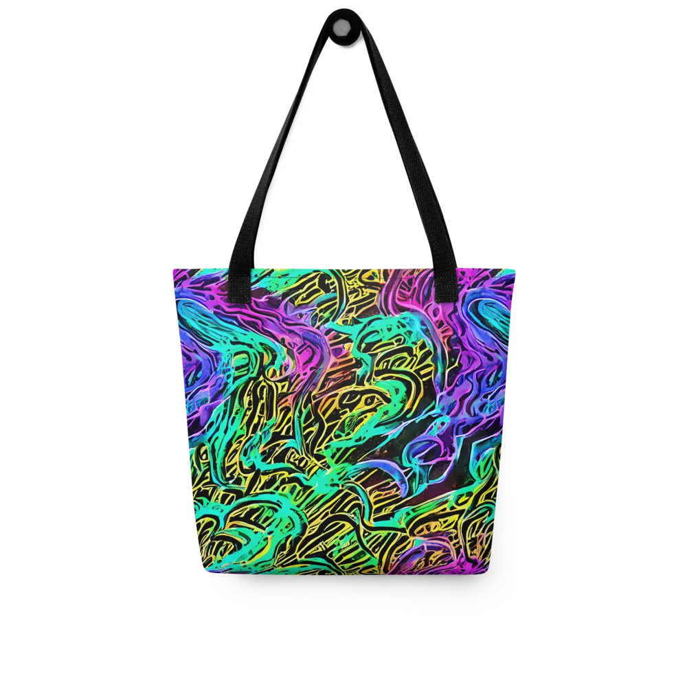 Laser Menagerie on Tote Bag — Front