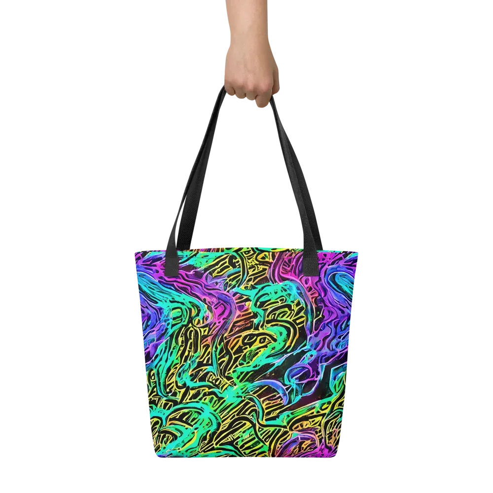 Laser Menagerie on Tote Bag — Front