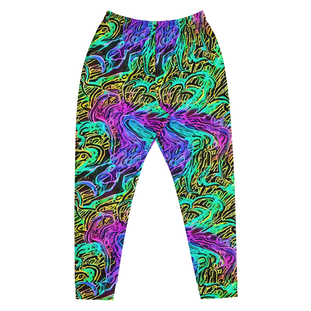 Laser Menagerie on Men's Joggers — Front