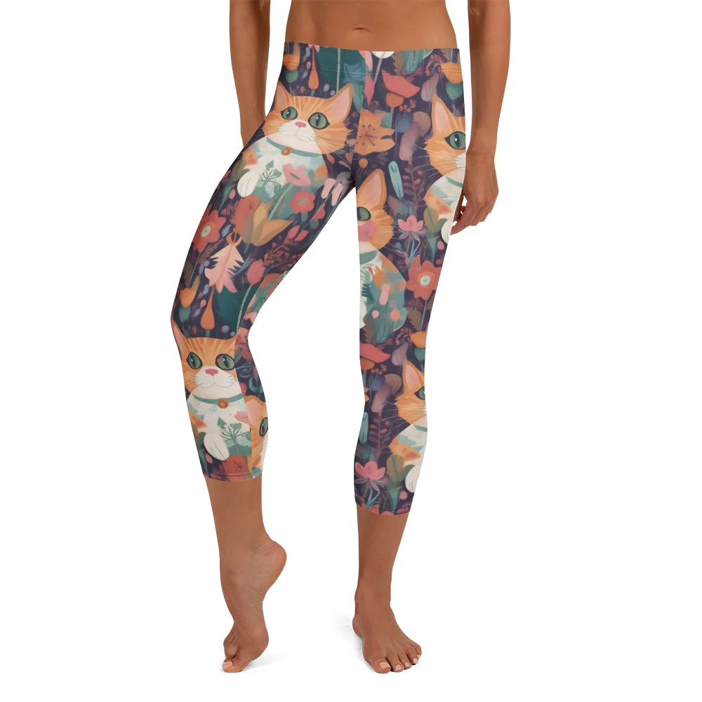 Whiskerwood on Capri Leggings — Front
