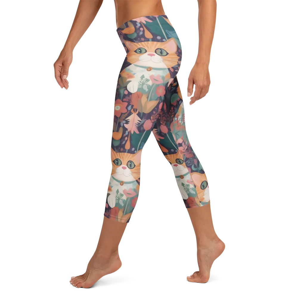 Whiskerwood on Capri Leggings — Left