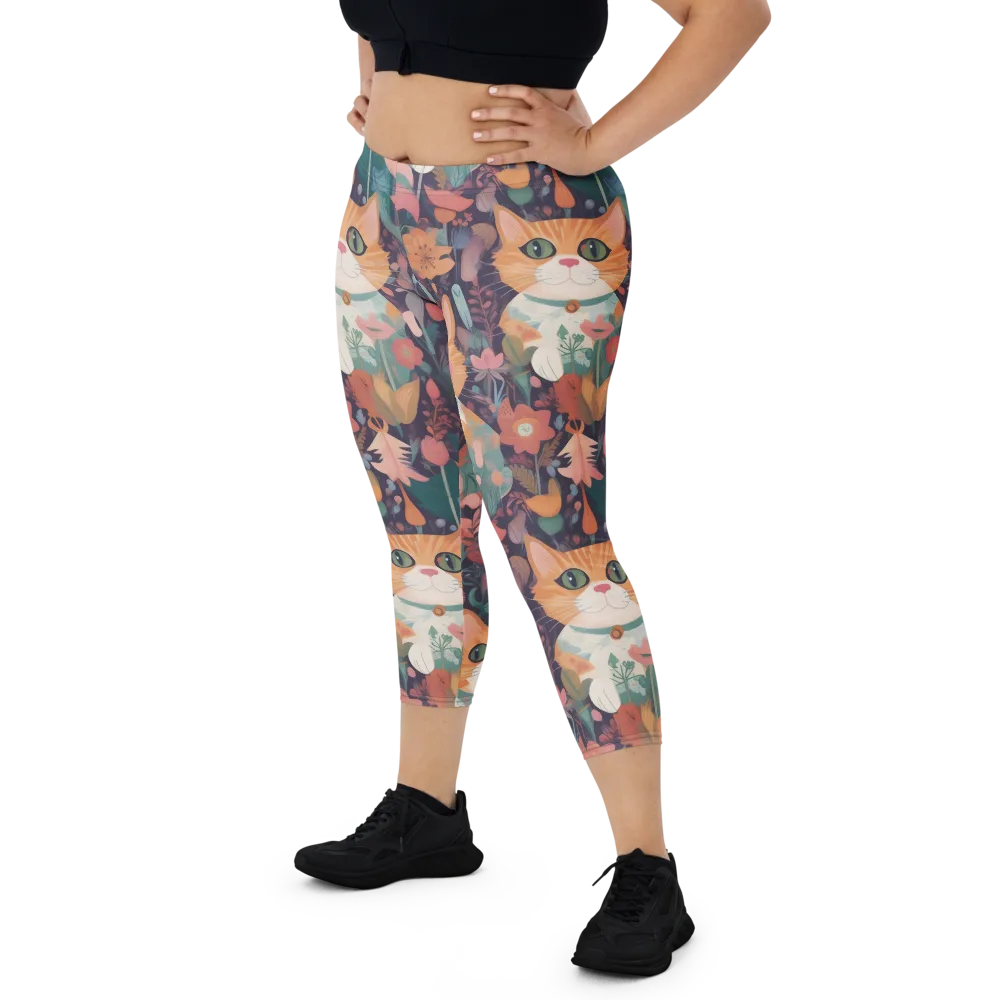Whiskerwood on Capri Leggings — Front