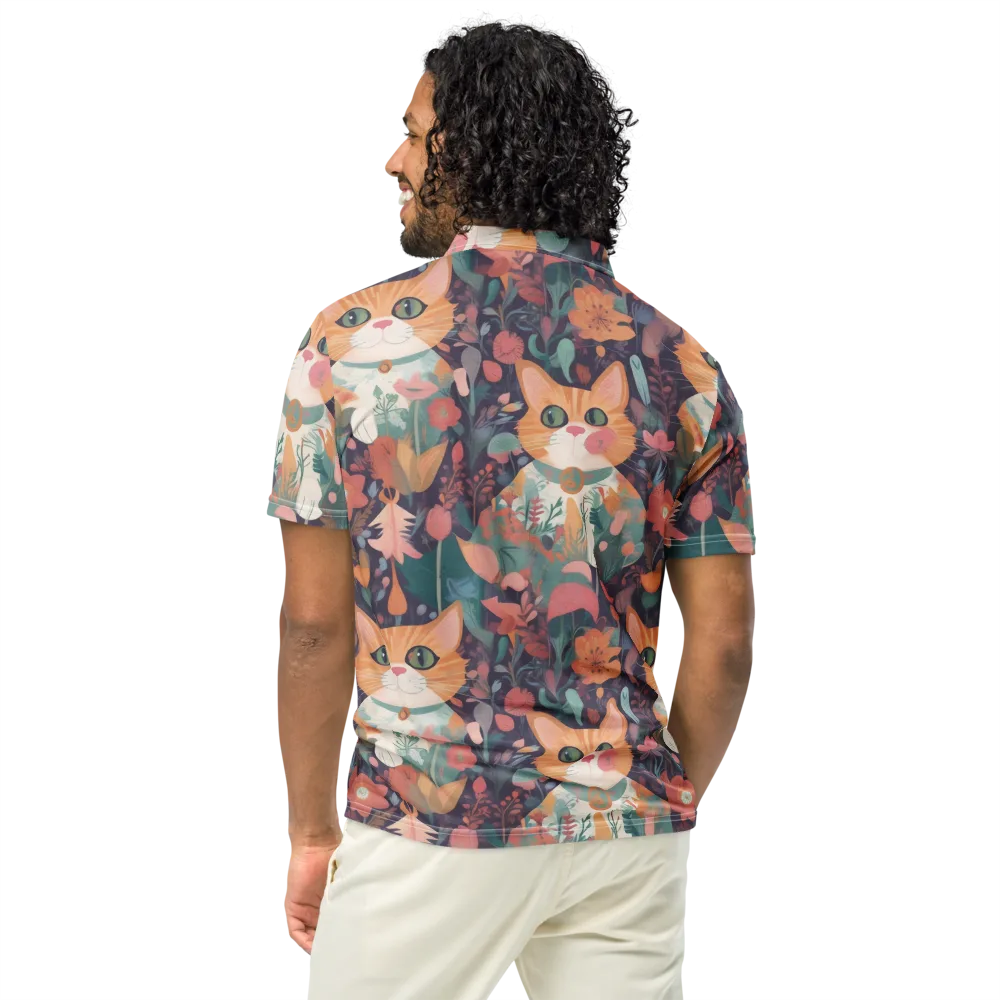 Whiskerwood on Men's Slim Fit Polo Shirt — Back