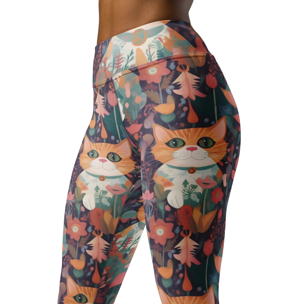Whiskerwood on Yoga Leggings — Left Front