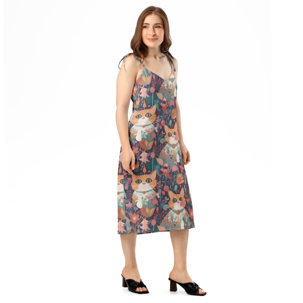 Whiskerwood on Slip Dress — Right Front