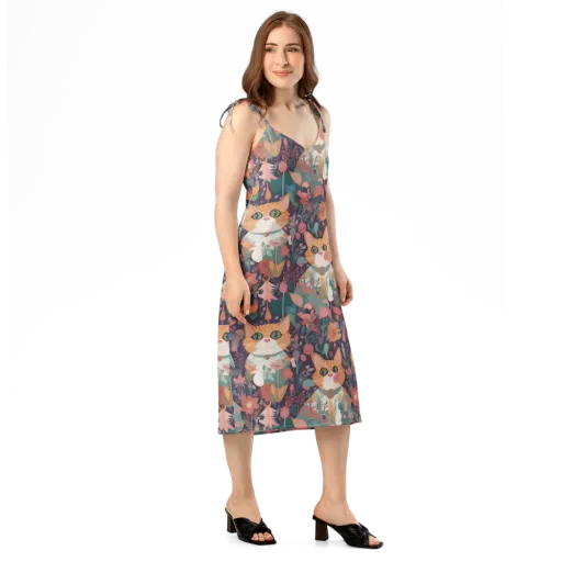 Whiskerwood on a Slip Dress