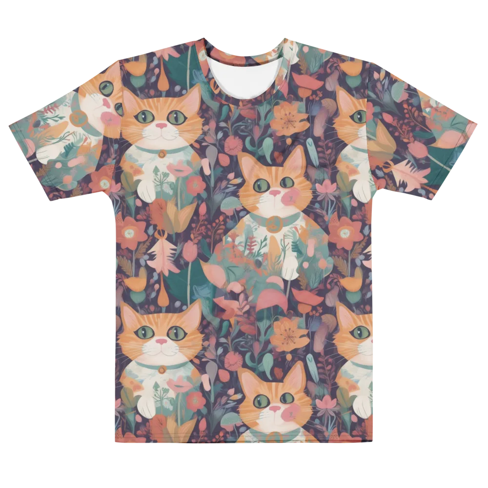Whiskerwood on Men's Cotton Crew Neck T-Shirt — Front