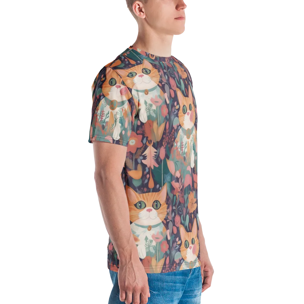 Whiskerwood on Men's Crew Neck T-Shirt — Right