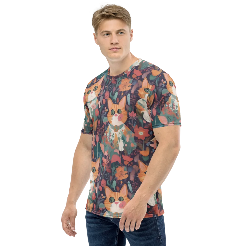 Whiskerwood on Men's Crew Neck T-Shirt — Left